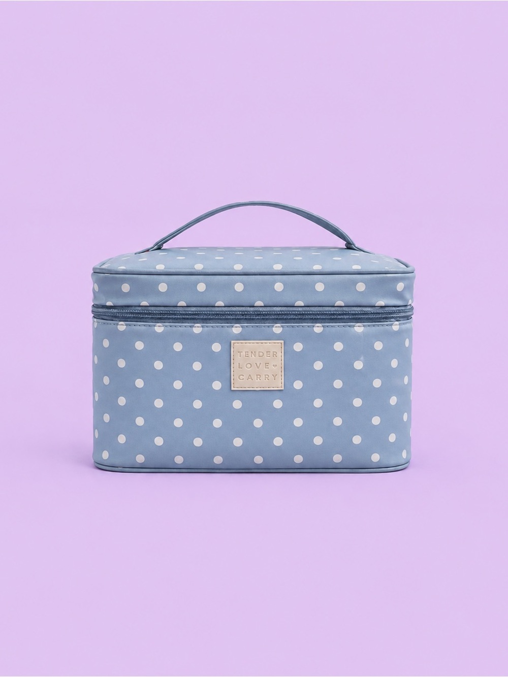 Polka Dot Makeup Bag
